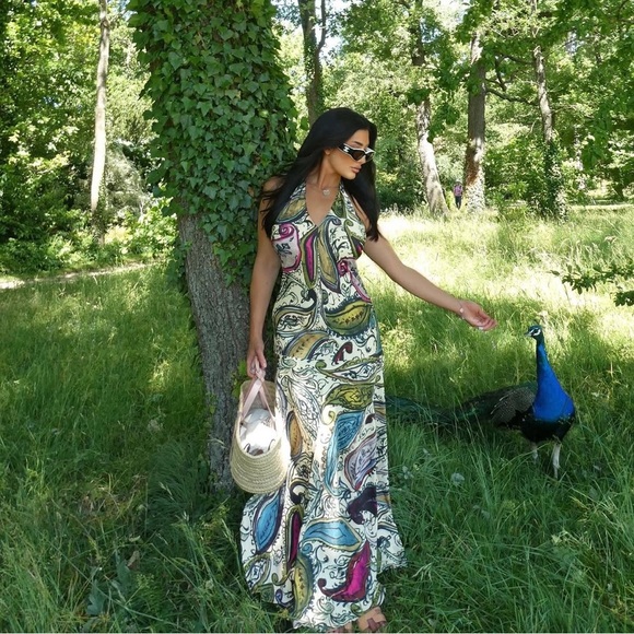 🔥🔥Zara ZW collection printed halter dress - Picture 8 of 12